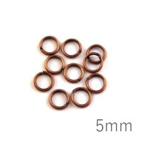 anneaux brisés 5mm cuivre