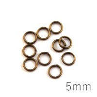 anneaux brisés 5mm bronze