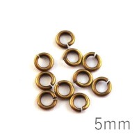 anneaux épais 5mm bronze
