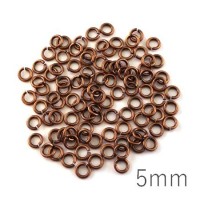 anneaux 5mm épais cuivre
