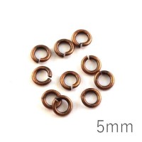 anneaux 5mm épais cuivre