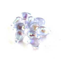 perles gouttes bleu clair