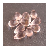 perles gouttes d'eau rosaline