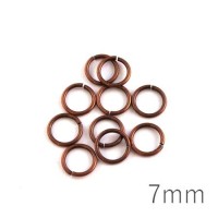 anneaux brisés 7mm cuivre