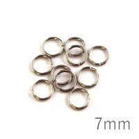 anneaux brisés 7mm vieil argent