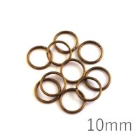 anneaux brisés 10mm bronze