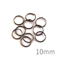 anneaux brisés 10mm gunmetal