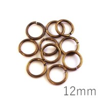 anneaux brisés 12mm bronze