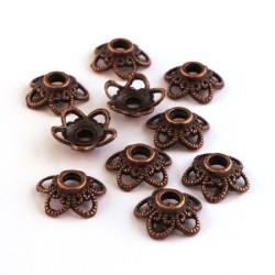 perles coupelles métal