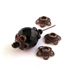 perles coupelles métal