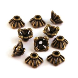 perles coupelles métal