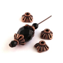 perles coupelles métal