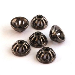 perles coupelles métal