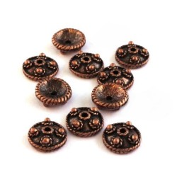 perles coupelles métal