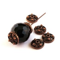 perles coupelles métal