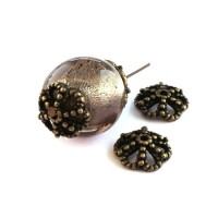 perles coupelles métal