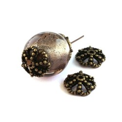 perles coupelles métal