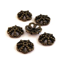 perles coupelles métal