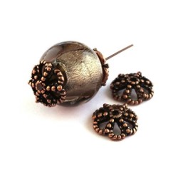 perles coupelles métal