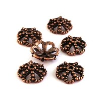 perles coupelles métal