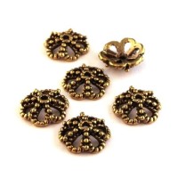 perles coupelles métal