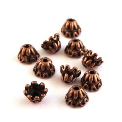 perles coupelles métal