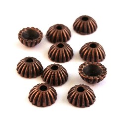 perles coupelles métal