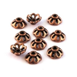 perles coupelles métal