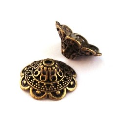 perles coupelles métal