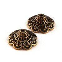 perles coupelles métal