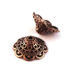 perles coupelles métal