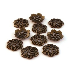 perles coupelles métal