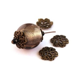 perles coupelles métal