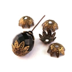 perles coupelles métal