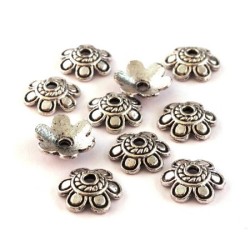 perles coupelles métal