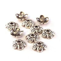 perles coupelles métal