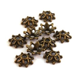 perles coupelles métal