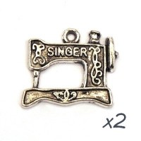 breloque machine à coudre singer