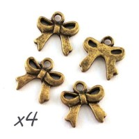 breloque noeud bronze