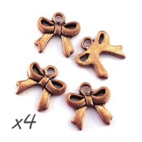 breloque nœud cuivre