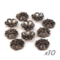 perles coupelles métal