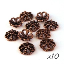 perles coupelles métal