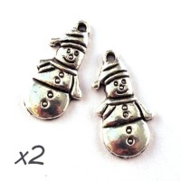 breloque bonhomme de neige