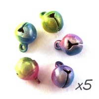 breloque grelot multicolore