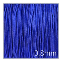 Fil de jade fil nylon tressé bleu électrique