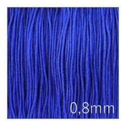 Fil de jade fil nylon tressé bleu électrique