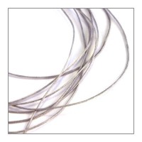 fil nylon tressé 0,5mm gris