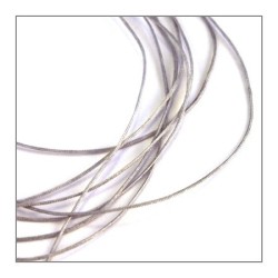 fil nylon tressé 0,5mm gris