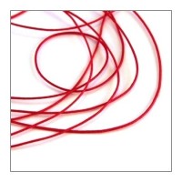 fil nylon tressé 0,5mm rouge