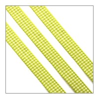 ruban vichy vert clair 10mm